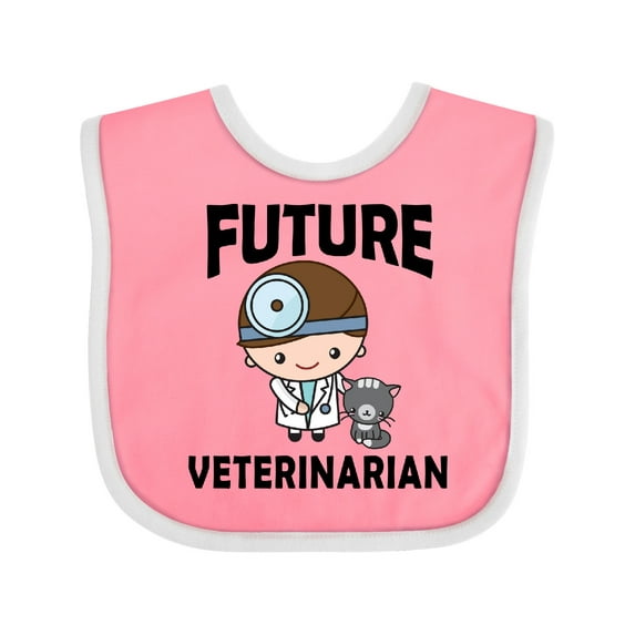 Inktastic Vet Future Veterinarian Boys Baby Bib