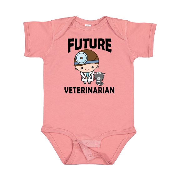 Inktastic Vet Future Veterinarian Boys Baby Bodysuit