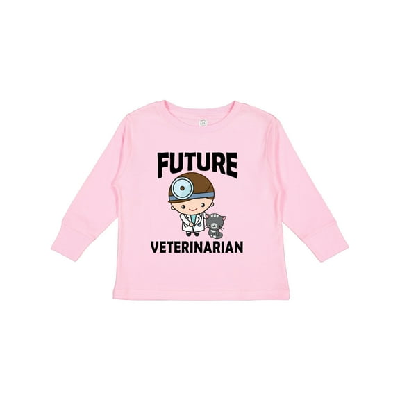 Inktastic Vet Future Veterinarian Boys Long Sleeve Toddler T-Shirt