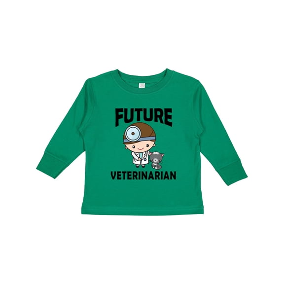 Inktastic Vet Future Veterinarian Boys Long Sleeve Toddler T-Shirt