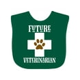 thumbnail image 1 of Inktastic Vet Future Veterinarian Childs Boys or Girls Baby Bib, 1 of 4