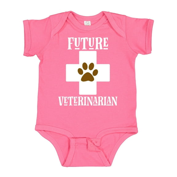 Inktastic Vet Future Veterinarian Childs Boys or Girls Baby Bodysuit