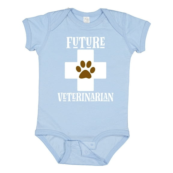 Inktastic Vet Future Veterinarian Childs Boys or Girls Baby Bodysuit