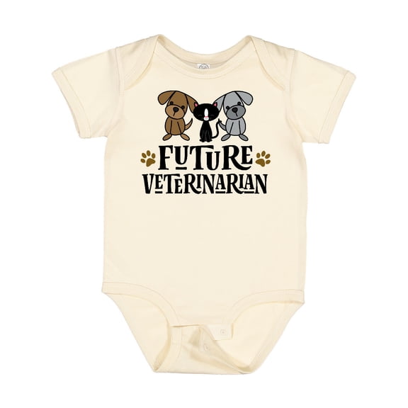 Inktastic Vet Future Veterinarian in Training Boys or Girls Baby Bodysuit