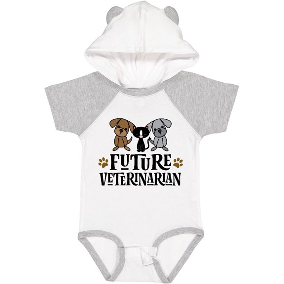 Inktastic Vet Future Veterinarian in Training Boys or Girls Baby Bodysuit