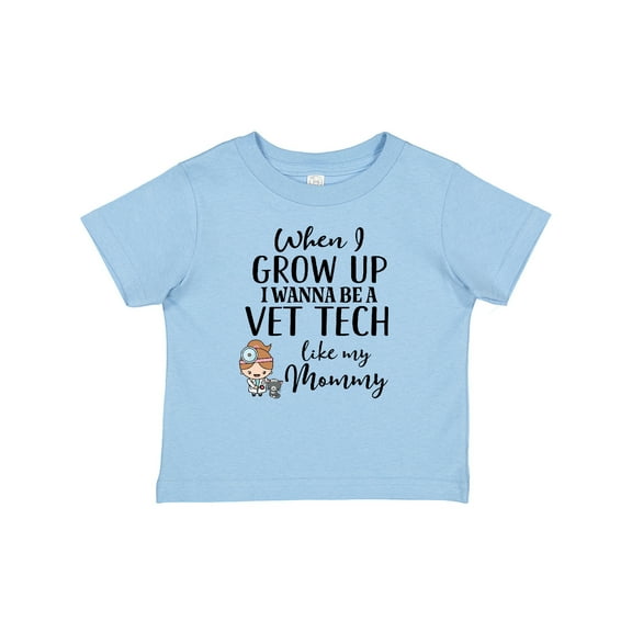 Inktastic Vet Tech Mom Veterinary Technician Girls Baby T-Shirt