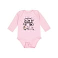 thumbnail image 1 of Inktastic Vet Tech Mom Veterinary Technician Girls Long Sleeve Baby Bodysuit, 1 of 5