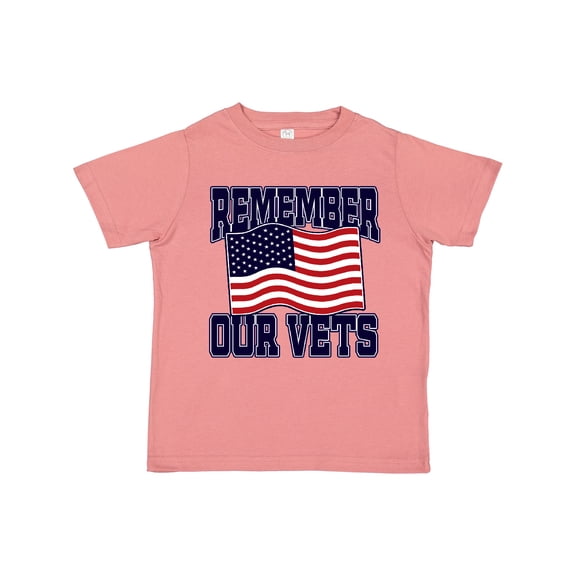 Inktastic Veteran Remember our Vets Boys or Girls Toddler T-Shirt