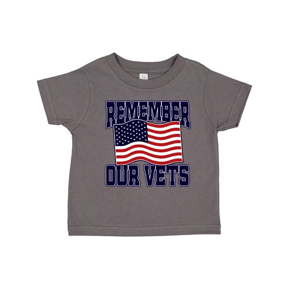 Inktastic Veteran Remember our Vets Boys or Girls Toddler T-Shirt