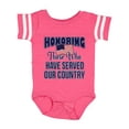 thumbnail image 1 of Inktastic Veterans Day Military Honoring Those Who Serve Boys or Girls Baby Bodysuit, 1 of 5