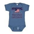 thumbnail image 1 of Inktastic Veterans Day Military Honoring Those Who Serve Boys or Girls Baby Bodysuit, 1 of 5