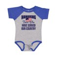 thumbnail image 1 of Inktastic Veterans Day Military Honoring Those Who Serve Boys or Girls Baby Bodysuit, 1 of 5