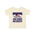 thumbnail image 1 of Inktastic Veterans Day Military Honoring Those Who Serve Boys or Girls Baby T-Shirt, 1 of 5