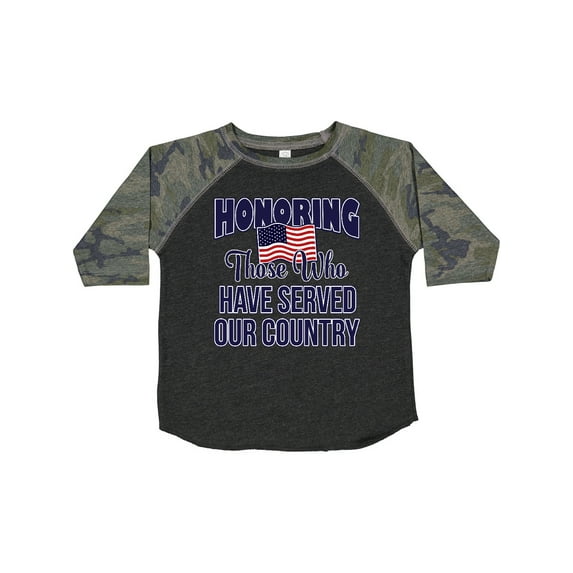 Inktastic Veterans Day Military Honoring Those Who Serve Boys or Girls Toddler T-Shirt