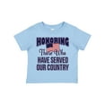 thumbnail image 1 of Inktastic Veterans Day Military Honoring Those Who Serve Boys or Girls Toddler T-Shirt, 1 of 5