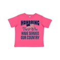 thumbnail image 1 of Inktastic Veterans Day Military Honoring Those Who Serve Boys or Girls Toddler T-Shirt, 1 of 5