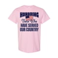 thumbnail image 1 of Inktastic Veterans Day Military Honoring Those Who Serve T-Shirt, 1 of 5