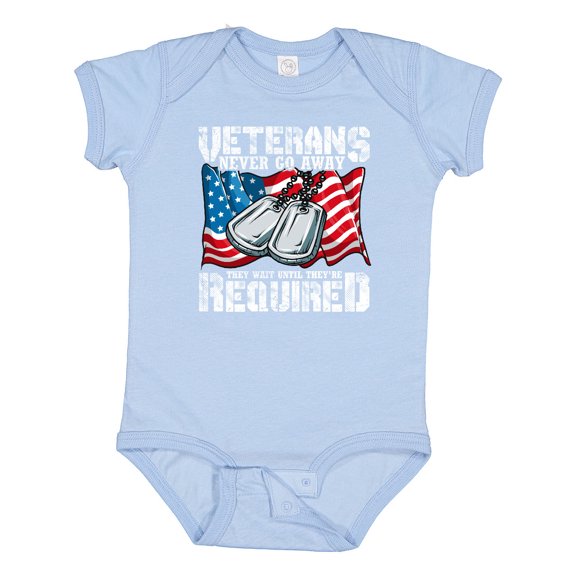 Inktastic Veterans Day Military Veteran Boys Baby Bodysuit