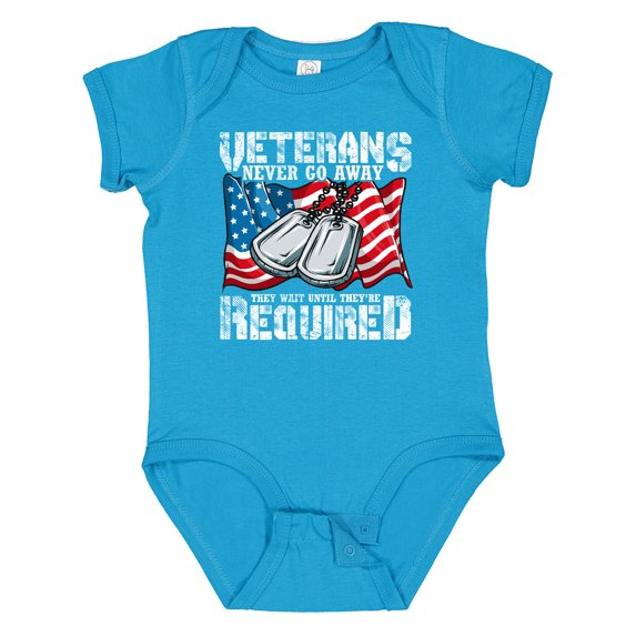 Inktastic Veterans Day Military Veteran Boys Baby Bodysuit