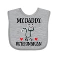 thumbnail image 1 of Inktastic Veterinarian Daddy Vet Boys or Girls Baby Bib, 1 of 4