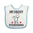 thumbnail image 1 of Inktastic Veterinarian Daddy Vet Boys or Girls Baby Bib, 1 of 4