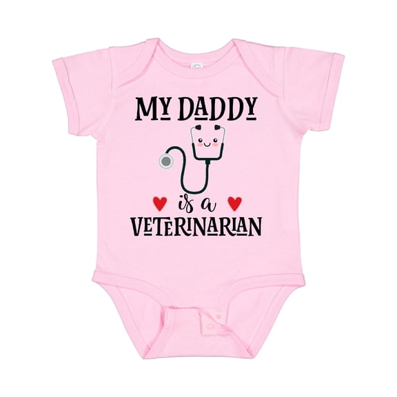 Inktastic Veterinarian Daddy Vet Boys or Girls Baby Bodysuit