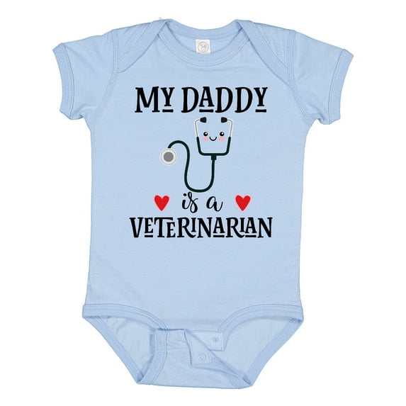 Inktastic Veterinarian Daddy Vet Boys or Girls Baby Bodysuit