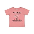 thumbnail image 1 of Inktastic Veterinarian Daddy Vet Boys or Girls Baby T-Shirt, 1 of 5