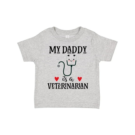 Inktastic Veterinarian Daddy Vet Boys or Girls Toddler T-Shirt