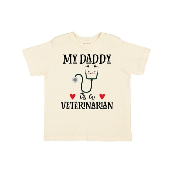 Inktastic Veterinarian Daddy Vet Boys or Girls Toddler T-Shirt
