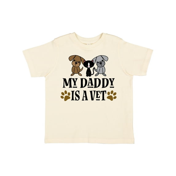 Inktastic Veterinarian Daddy is a Vet Boys or Girls Toddler T-Shirt