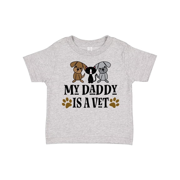 Inktastic Veterinarian Daddy is a Vet Boys or Girls Toddler T-Shirt