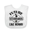 thumbnail image 1 of Inktastic Veterinarian Like Mommy Boys or Girls Baby Bib, 1 of 4