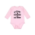 thumbnail image 1 of Inktastic Veterinarian Like Mommy Boys or Girls Long Sleeve Baby Bodysuit, 1 of 5