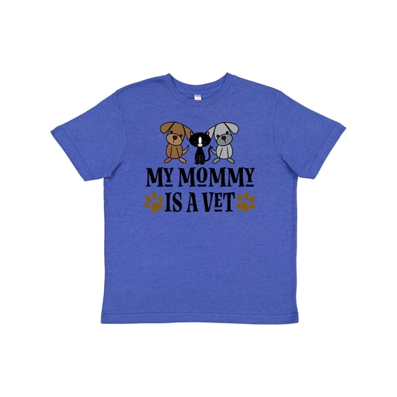 Inktastic Veterinarian Mommy Is A Vet Youth T-Shirt