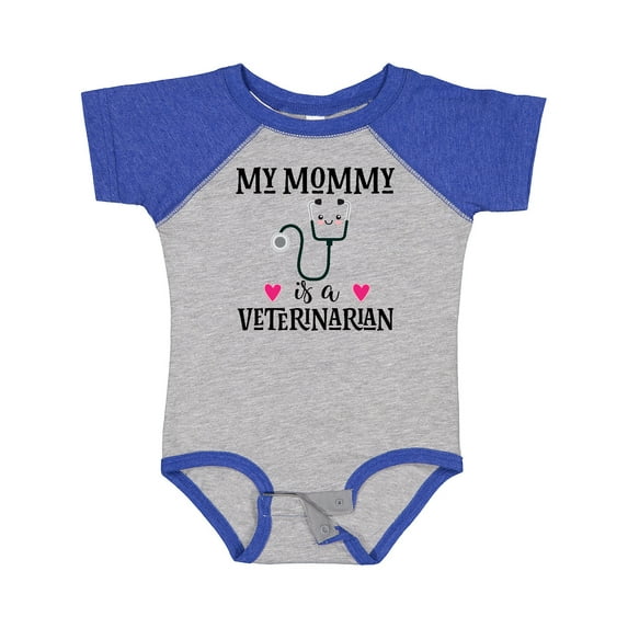 Inktastic Veterinarian Mommy Vet Boys or Girls Baby Bodysuit