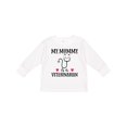 thumbnail image 1 of Inktastic Veterinarian Mommy Vet Boys or Girls Long Sleeve Toddler T-Shirt, 1 of 5