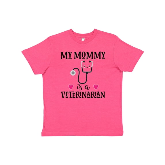 Inktastic Veterinarian Mommy Vet Youth T-Shirt