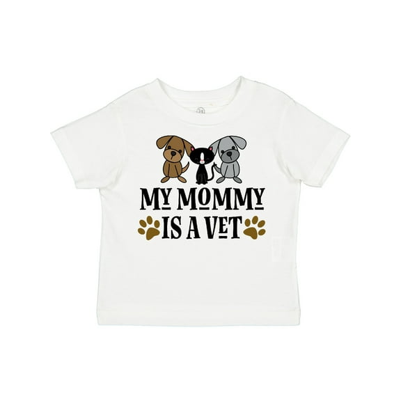 Inktastic Veterinarian Mommy is a Vet Boys or Girls Toddler T-Shirt