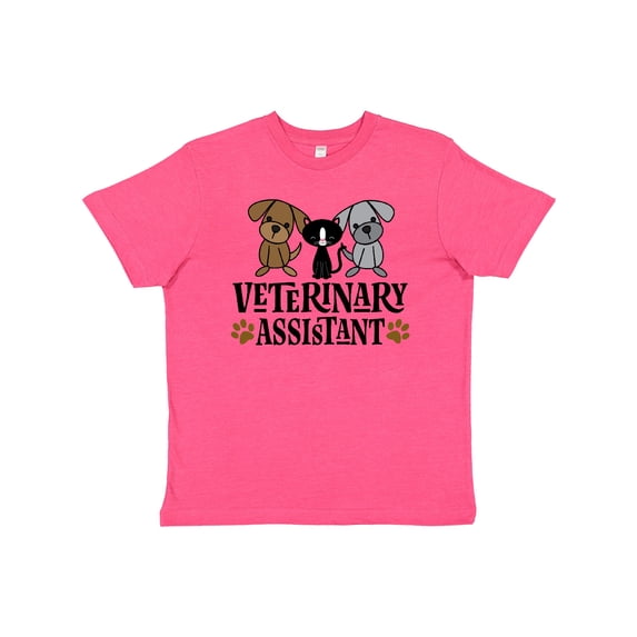 Inktastic Veterinary Assistant Gift Youth T-Shirt