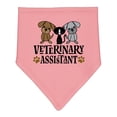 thumbnail image 1 of Inktastic Veterinary Assistant Vet Tech Baby Bandana Bib, 1 of 4