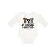 thumbnail image 1 of Inktastic Veterinary Assistant Vet Tech Boys or Girls Long Sleeve Baby Bodysuit, 1 of 5