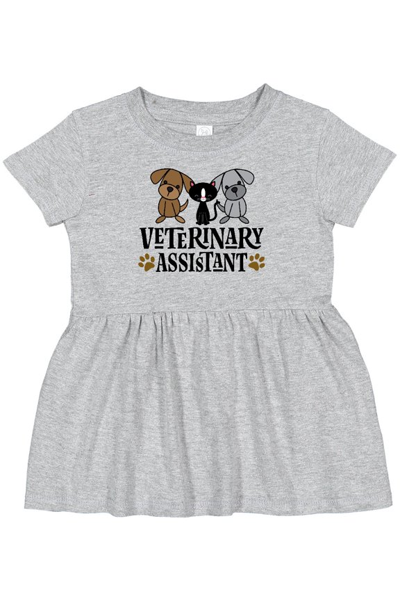 Veterinary Assistant Vet Tech Girls Baby Dress