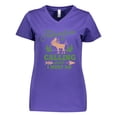 thumbnail image 1 of Inktastic Vintage Adventure is Calling and I Must Go with Moose Women's V-Neck T-Shirt, 1 of 5