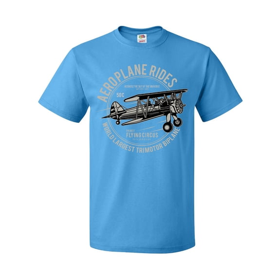 Inktastic Vintage Aeroplane Rides T-Shirt