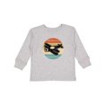thumbnail image 1 of Inktastic Vintage Airplane Retro Sunset Boys or Girls Long Sleeve Toddler T-Shirt, 1 of 5