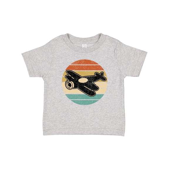 Inktastic Vintage Airplane Retro Sunset Boys or Girls Toddler T-Shirt