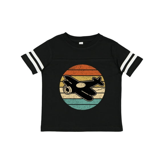 Inktastic Vintage Airplane Retro Sunset Boys or Girls Toddler T-Shirt