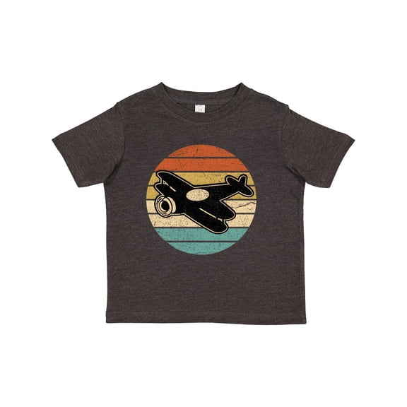 Inktastic Vintage Airplane Retro Sunset Boys or Girls Toddler T-Shirt