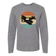 thumbnail image 1 of Inktastic Vintage Airplane Retro Sunset Long Sleeve T-Shirt, 1 of 5